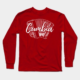 Cumbia vallenato - cumbia sonidera - cumbia y salsa Long Sleeve T-Shirt